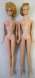 (2) 1950s - 1960s Barbie & Midge Dolls