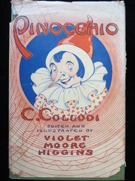 1929 Pinocchio By C. Collodi With Dust Jacket