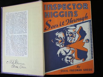 1934 Inspector Higgins Sees It Through Cecil Freeman Gregg