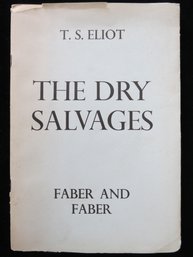 1941 TS Eliot The Dry Salvages First Edition