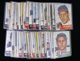 (41) Different 1953 Topps Baseball Card Lot