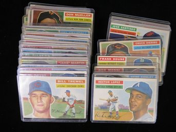 (29) Different 1956 Topps Baseball Card Lot