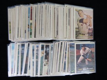 (124) Different 1957 Topps Baseball Card Lot