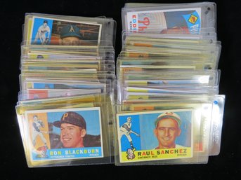 (76) Different 1960 Topps Baseball Card Lot