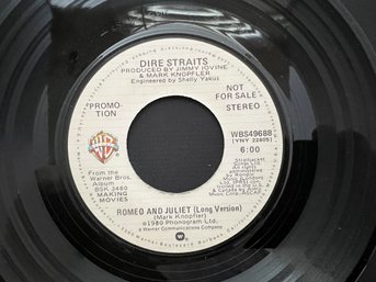 Dire Straits Romeo And Juliet 7' Promo