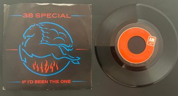 38 Special If I'd Been The One 7' W/ Picture Sleeve