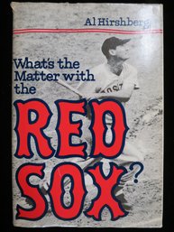 1973 What's The Matter With The Red Sox Baseball First Edition