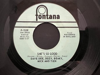 Dave Dee, Dozy Beaky, Mick And Tich Bend It / She's So Good 7'