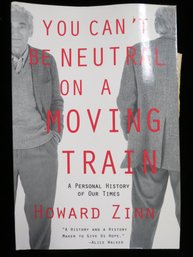 Author Howard Zinn (D. 2010) Signed Book