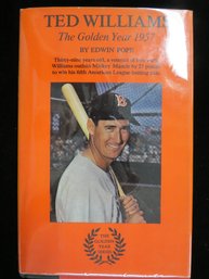 Ted Williams (The Golden Year, 1957) Baseball Hardcover - First Edition