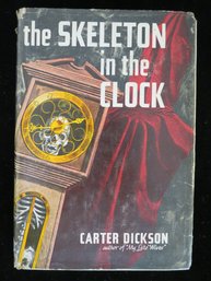 1948 The Skeleton In The Clock Mystery First Edition W/ Dust Jacket