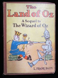 The Land Of Oz By L Frank Baum Hardcover Book
