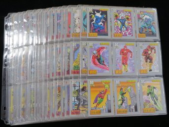 1991 Impel DC Cosmic Comics Trading Card Complete Set (180 Cards)