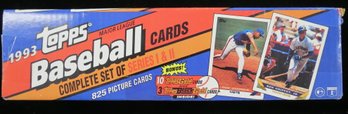 1993 Topps Baseball Card Complete Factory Set - Derek Jeter Rookie