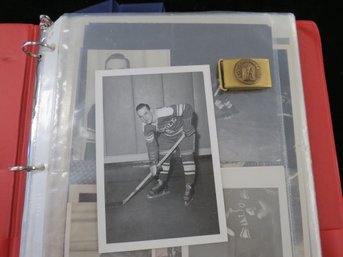 1950's Walpole MA Hockey And Baseball Collection