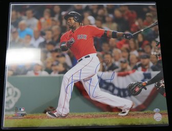 Hanley Ramirez Signed Autographed Red Sox 16 X 20' Baseball Photo