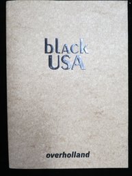 Rare 1990 Art Exhibition Catalog 'Black USA' From Amsterdam