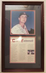 Carl Yastrzemski Red Sox Baseball Signed Autographed Photo