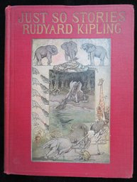 1927 Just So Stories By Rudyard Kipling