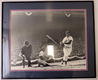 Ted Williams Red Sox Baseball 16 X 20 Photo From The Brearly Collection - Framed