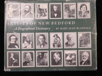 1990 Artists Of New Bedford: A Biographical Dictionary - $190 Retail