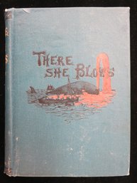 1877 Whaling Book There She Blows! Or The Log Of The Arethusa