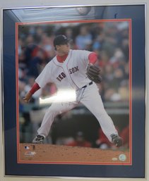 Jonathan Papelbon  Signed 16 X 20' Red Sox Baseball Photo