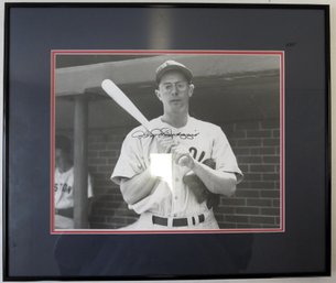 Dom Dimaggio Red Sox Baseball Signed 11 X 14' Photo - Framed