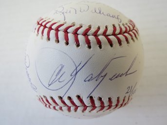 1967 Boston Red Sox Reunion Signed Baseball With 23 Signatures #21/100