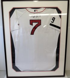 Trot Nixon Boston Red Sox Signed Autographed Baseball Jersey - Shadowbox Framed