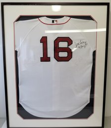 Jim Lonborg Boston Red Sox Signed Autographed Baseball Jersey - Shadowbox Framed