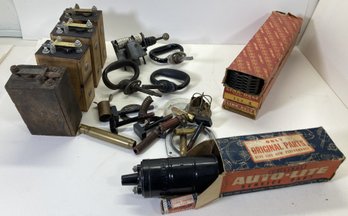 Collection Of Vintage Auto Parts