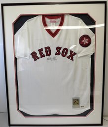 Carlton Fisk Boston Red Sox Signed Autographed Baseball Jersey - Steiner