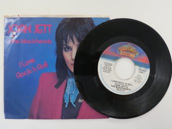 Joan Jett I Love Rock N Roll 7' 45RPM With Picture Sleeve
