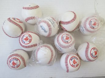 (11) Rawlings Major League Baseball Lot With Boston Red Sox Logo