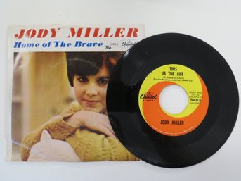 Jody Miller Home Of The Brave - W/Picture Sleeve - 7'