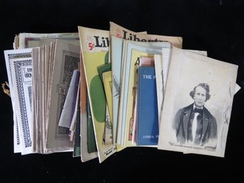 Ephemera Collection With Interesting Things