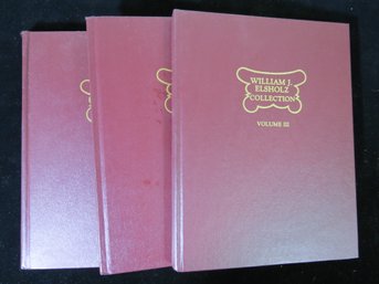 Rare William J. Elsholz Early American Sandwich Glass Collection Book Set