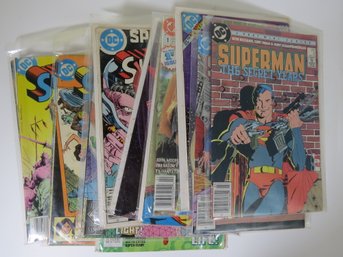 (24) 1970's-1990's Superman Comic Book Collection Lot