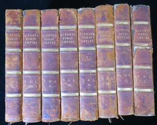 1838 The History Of The Decline And Fall Of The Roman Empire Empire (8 Vol Set)