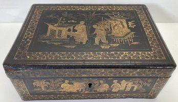 Antique Chinese Lacquer Box