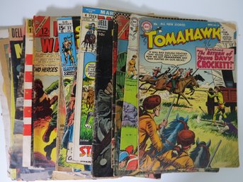 (20) 1950's-1970's Estate Comic Book Lot - 10 Cent To 20 Cent Cover Prices