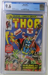 1976 Thor #247 Comic Book CGC 9.6 Off-White To White Pages - Firelord Appearance