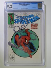 1988 Amazing Spiderman #301 CGC 9.2 White Pages - Silver Sable Appearance