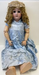 33 Inch Tall HEINRICH HANDWERCK HALBIG Doll With Composite Body