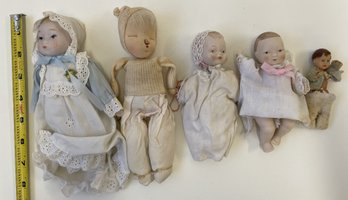 (5) Vintage Dolls