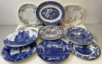 (12) Assorted Vintage Plates