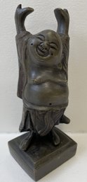 Small Metal Buddha - 6 Inches Tall