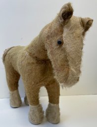 Vintage Standing Horse Stuffed Animal - 15 Inches