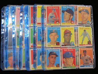 (67) 1958 Topps Baseball Cards